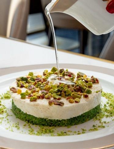 مفروكة بالفستق