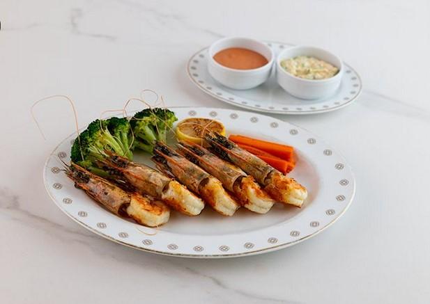 روبيان مشوي