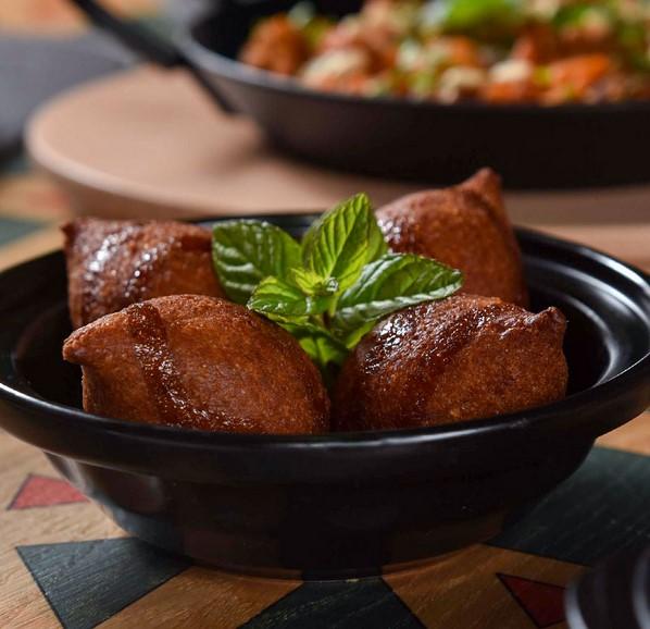 كبة مقلية بدبس الرمان